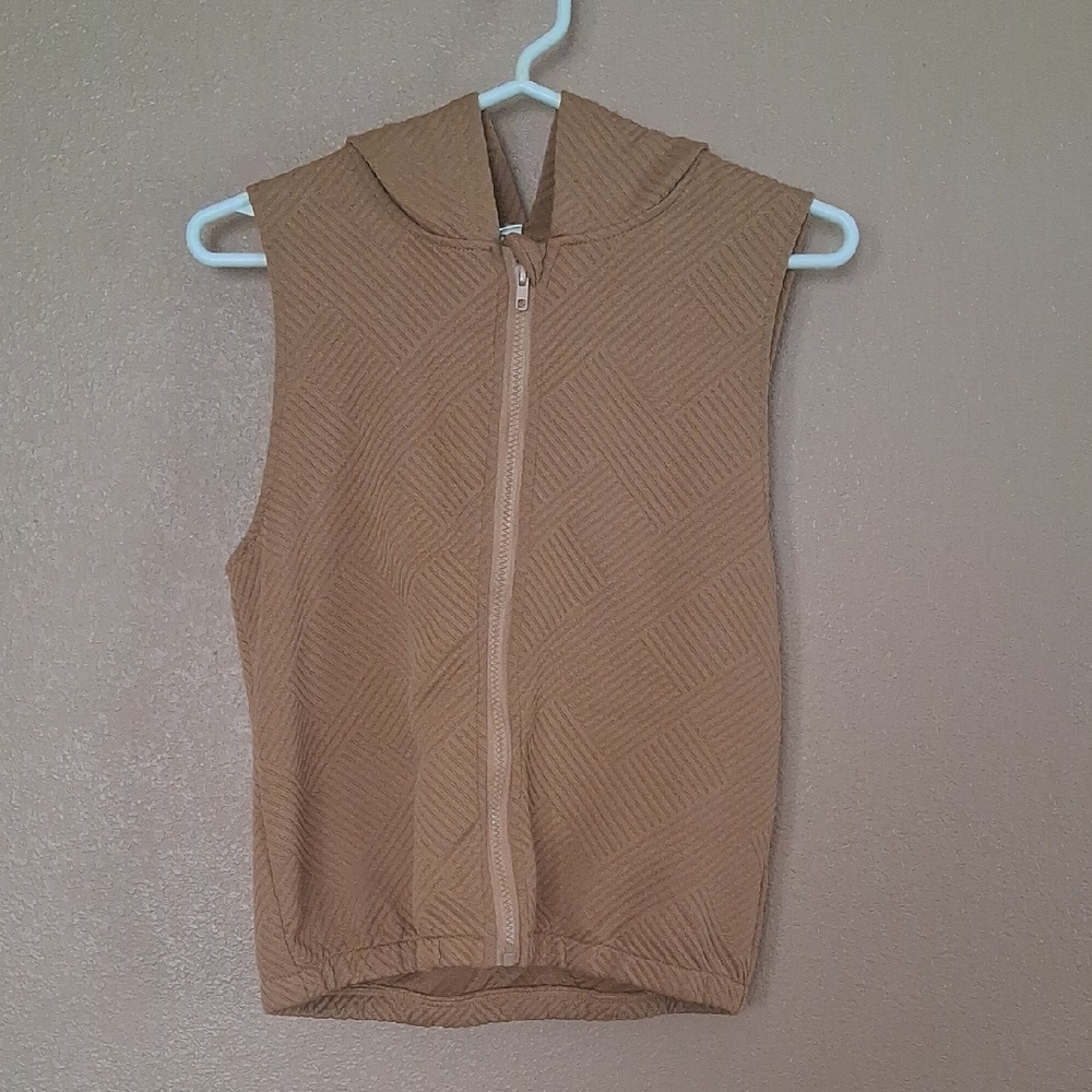 SHEIN Tan Knit Fabric